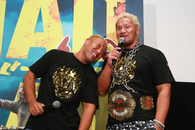 新日本プロレス真壁&本間が爆笑トーク!フォトギャラリー:フォトギャラリー