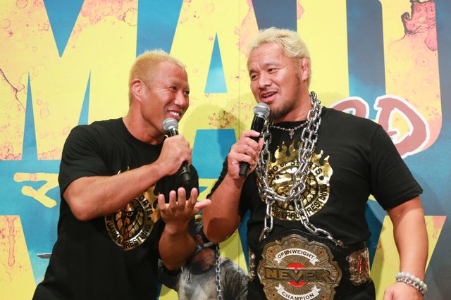 新日本プロレス真壁＆本間が爆笑トーク！フォトギャラリー（2枚目）
