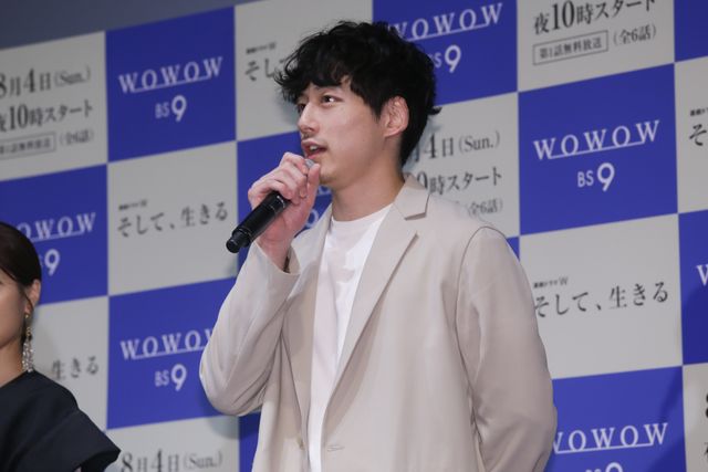 有村架純、主演ドラマで「キャパを超えた」WOWOW「連続ドラマW　そして、生きる」完成披露試写会（7枚目）