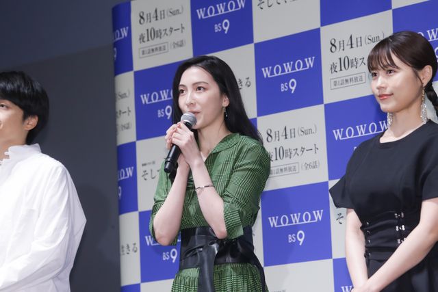 有村架純、主演ドラマで「キャパを超えた」WOWOW「連続ドラマW　そして、生きる」完成披露試写会（8枚目）