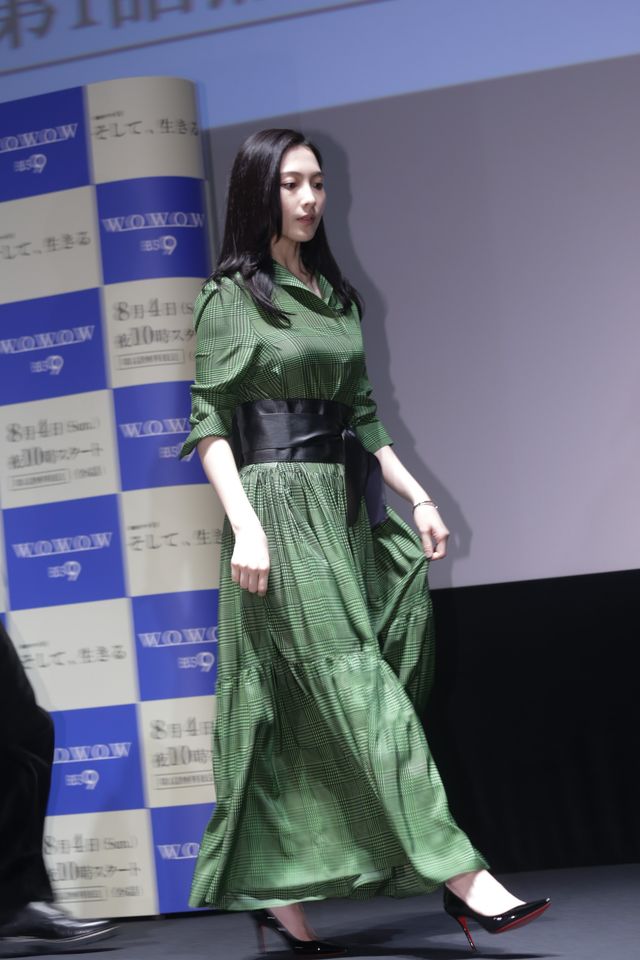有村架純、主演ドラマで「キャパを超えた」WOWOW「連続ドラマW　そして、生きる」完成披露試写会（15枚目）