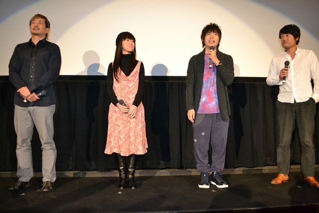 「青エク」大ヒットで劇場も満席！人気声優、岡本信彦、木内秀信、藤原啓治、釘宮理恵がお年玉舞台あいさつ　画像ギャラリー：フォトギャラリー