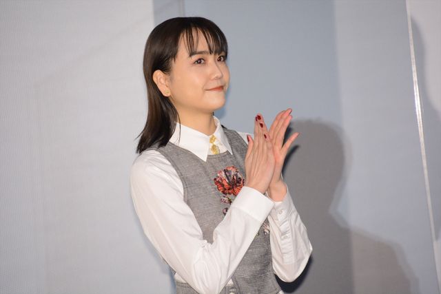 岩田剛典、松井愛莉が登壇！映画×dTVドラマ『名も無き世界のエンドロール』W大ヒット記念舞台あいさつ（3枚目）