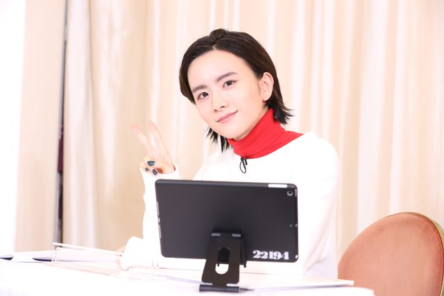 浜辺美波、透明感がすごい！『約束のネバーランド』映画完成記念オンライン祭り（2枚目）