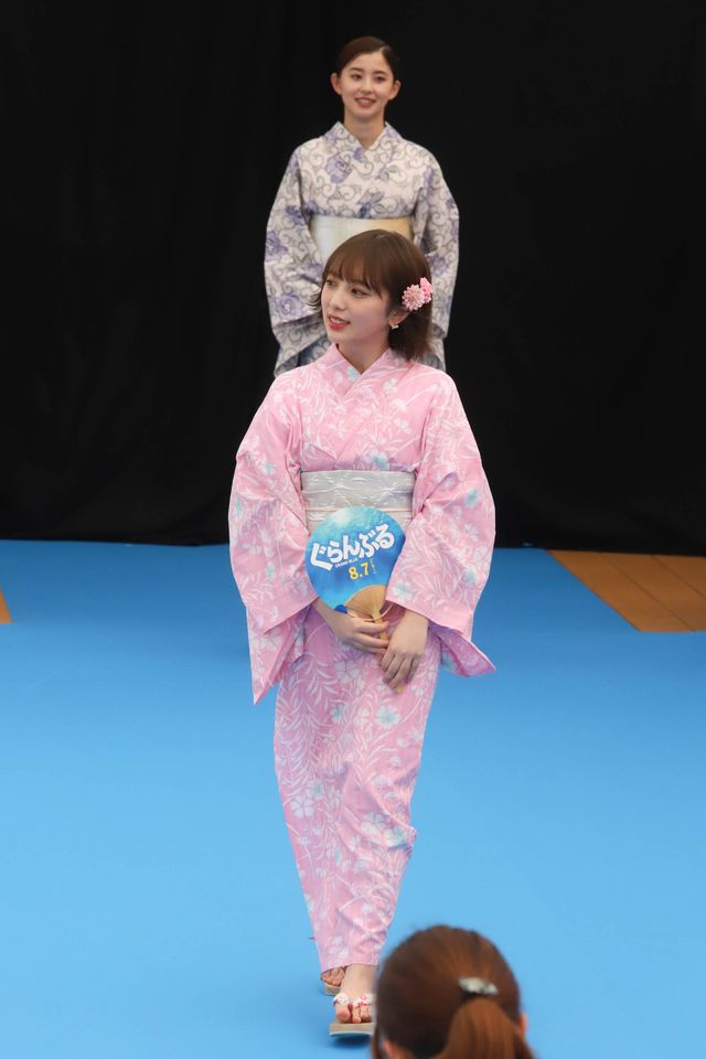 与田祐希、朝比奈彩、小倉優香、石川恋が浴衣姿で登場！竜星涼＆犬飼貴丈『ぐらんぶる』イベント：フォトギャラリー