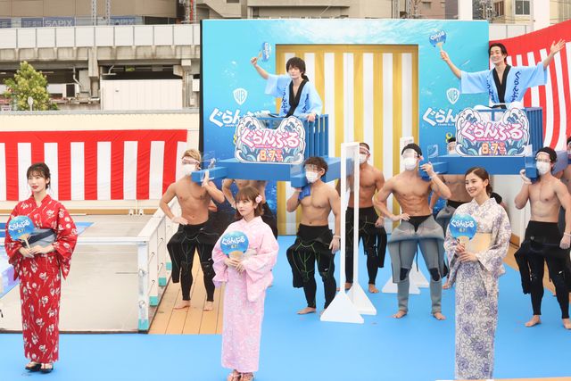 与田祐希、朝比奈彩、小倉優香、石川恋が浴衣姿で登場！竜星涼＆犬飼貴丈『ぐらんぶる』イベント（6枚目）