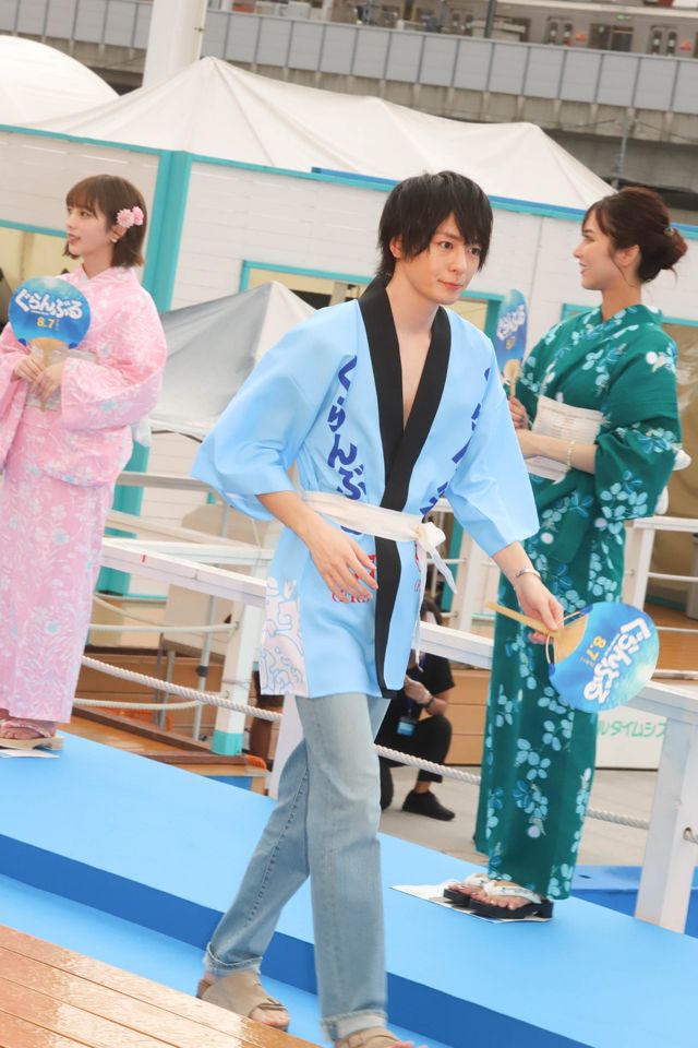 与田祐希、朝比奈彩、小倉優香、石川恋が浴衣姿で登場！竜星涼＆犬飼貴丈『ぐらんぶる』イベント（13枚目）