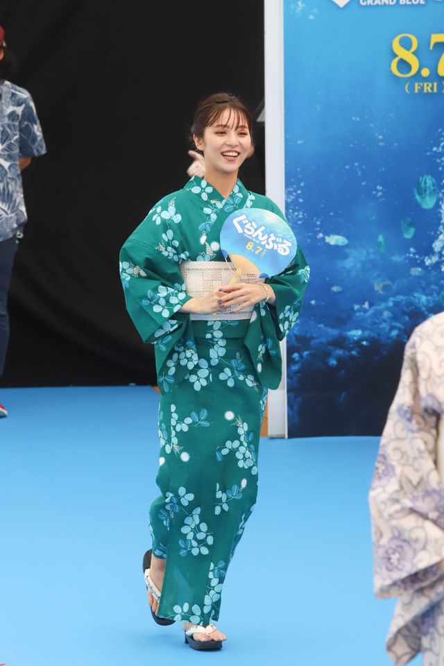 与田祐希、朝比奈彩、小倉優香、石川恋が浴衣姿で登場！竜星涼＆犬飼貴丈『ぐらんぶる』イベント（17枚目）