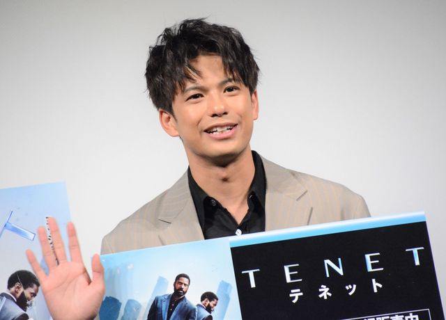 森崎ウィンが逆行演技に挑戦！『TENET テネット』ダウンロード販売開始／ブルーレイ＆DVDリリース記念イベント：フォトギャラリー
