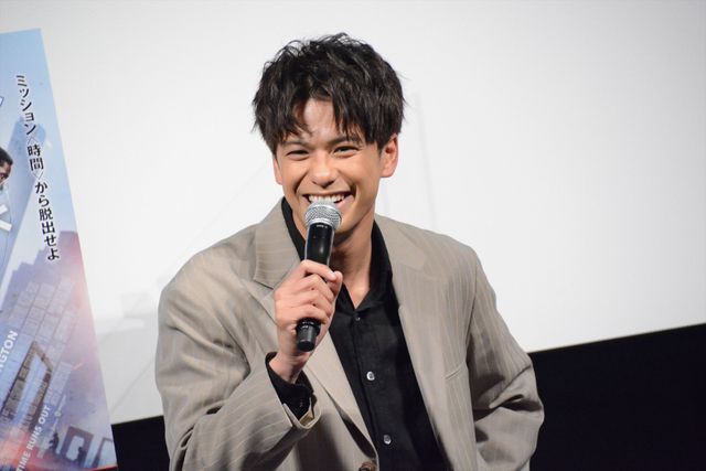 森崎ウィンが逆行演技に挑戦！『TENET テネット』ダウンロード販売開始／ブルーレイ＆DVDリリース記念イベント（2枚目）