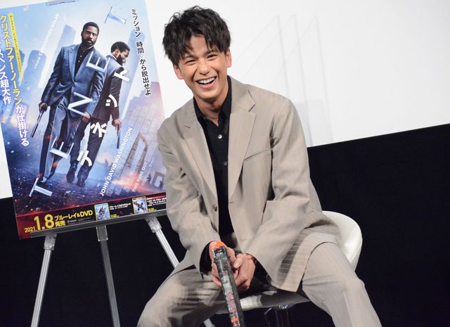 森崎ウィンが逆行演技に挑戦！『TENET テネット』ダウンロード販売開始／ブルーレイ＆DVDリリース記念イベント（4枚目）