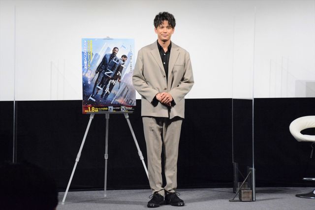 森崎ウィンが逆行演技に挑戦！『TENET テネット』ダウンロード販売開始／ブルーレイ＆DVDリリース記念イベント（9枚目）