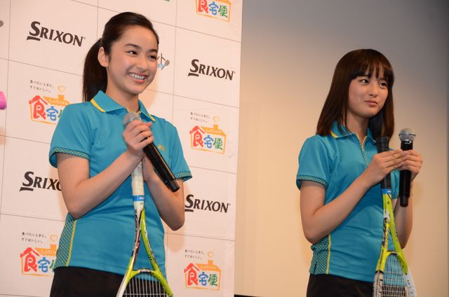 平祐奈、大友花恋のかわいすぎるテニスウエア姿！『案山子とラケット』ヒット祈願特別試写会フォトギャラリー（8枚目）