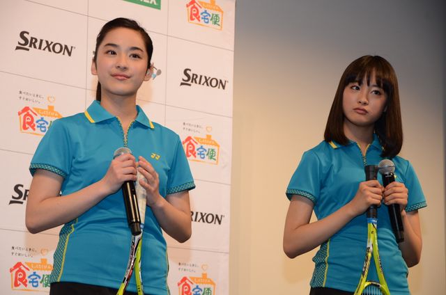 平祐奈、大友花恋のかわいすぎるテニスウエア姿！『案山子とラケット』ヒット祈願特別試写会フォトギャラリー（9枚目）