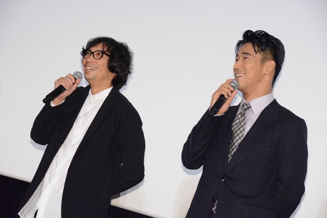 小林直己、今市隆二、佐野玲於、佐藤大樹が集結！『その瞬間、僕は泣きたくなった-CINEMA FIGHTERS project-』完成披露舞台あいさつ（9枚目）