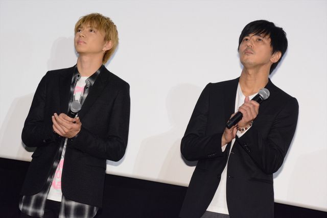 小林直己、今市隆二、佐野玲於、佐藤大樹が集結！『その瞬間、僕は泣きたくなった-CINEMA FIGHTERS project-』完成披露舞台あいさつ（11枚目）