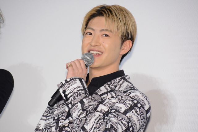 小林直己、今市隆二、佐野玲於、佐藤大樹が集結！『その瞬間、僕は泣きたくなった-CINEMA FIGHTERS project-』完成披露舞台あいさつ（12枚目）