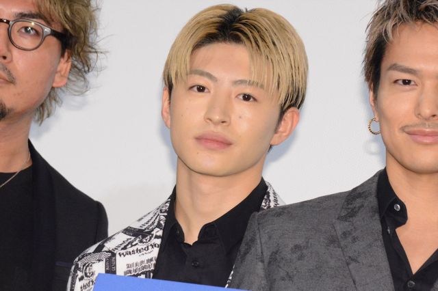 小林直己、今市隆二、佐野玲於、佐藤大樹が集結！『その瞬間、僕は泣きたくなった-CINEMA FIGHTERS project-』完成披露舞台あいさつ（16枚目）