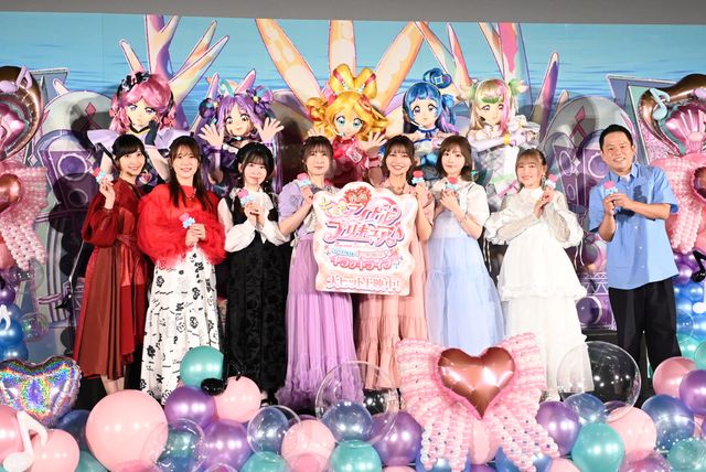 『映画キミプリ』はライブシーン盛りだくさん！松岡美里らプリキュア声優陣がアピール：フォトギャラリー