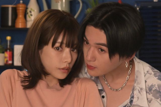 八木勇征がバックハグ！「ホスト相続しちゃいました」6話場面写真（2枚目）