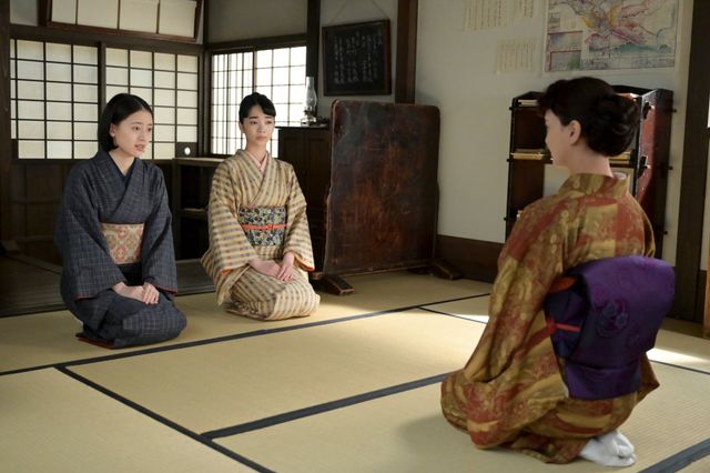 【画像12枚】朝ドラ「風、薫る」直美（上坂樹里）がふらついて…第107回場面写真（11枚目）