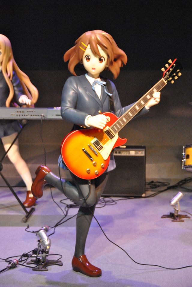 「けいおん！ in ユニバーサル・スタジオ・ジャパン」より等身大フィギュアなどの展示を大公開！：フォトギャラリー