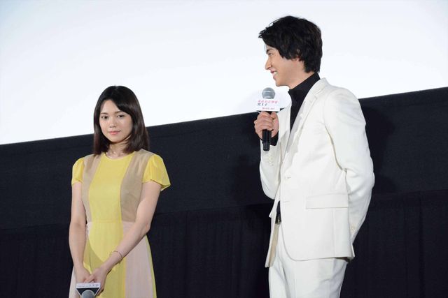 山崎賢人＆二階堂ふみ、最後の舞台あいさつで互いに言葉送る…映画『オオカミ少女と黒王子』大ヒット御礼舞台あいさつフォトギャラリー（3枚目）