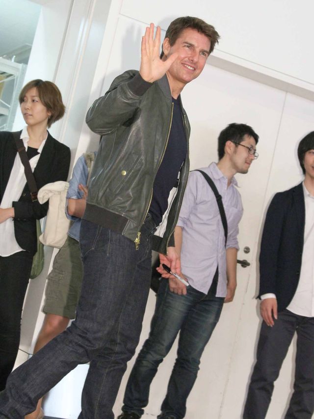 親日家のトム・クルーズ、まだ5月なのに…早くも今年2度目の来日!!　沖縄でオフを楽しんで、羽田に到着!!　画像ギャラリー：フォトギャラリー