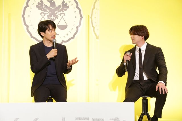 竹野内豊×黒木華×新田真剣佑、月9「イチケイのカラス」の裏側明かす（17枚目）