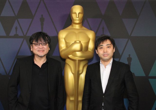 アカデミー賞長編アニメーション映画賞のシンポジウムに参加した『未来のミライ』の細田守監督と斎藤優一郎プロデューサー