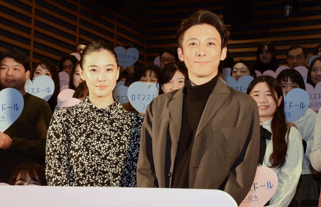 高橋一生、笑顔が魅力的！映画『ロマンスドール』の公開直前！プライベート試写会（16枚目）