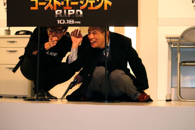 W慎吾で新コンビ結成！映画『ゴースト・エージェント R.I.P.D.』公開記念イベント フォトギャラリー（11枚目）