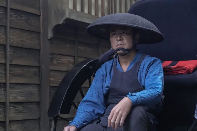 大西信満ふんする人力車夫・永見剣造