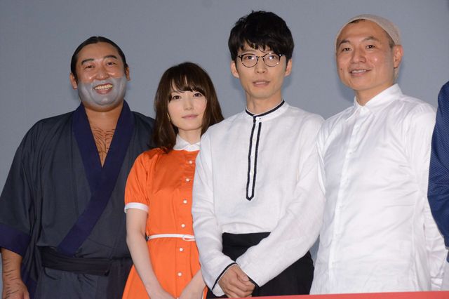 星野源、花澤香菜、ロバート秋山が登壇『夜は短し歩けよ乙女』舞台あいさつ（9枚目）