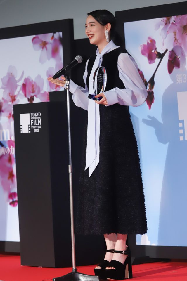 柳楽優弥、田中泯、のんら第33回東京国際映画祭クロージングセレモニー（7枚目）