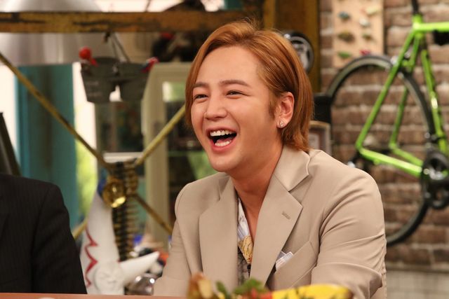 ロンブー田村とナイナイ岡村と楽しそうなチャン・グンソク：フォトギャラリー