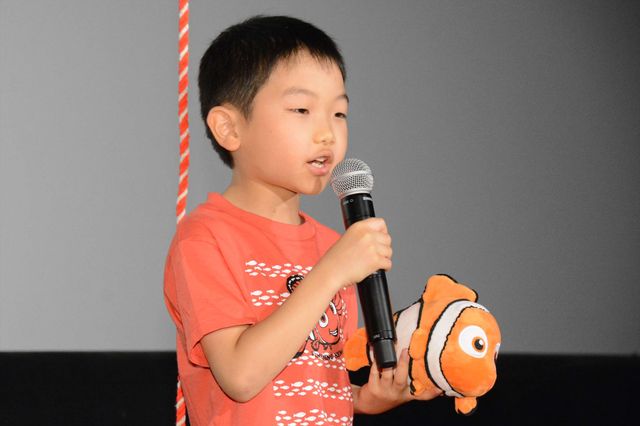 室井滋『ドリー』イベントに共演の子役と登場！『ファインディング・ドリー』大ヒット御礼舞台あいさつギャラリー（17枚目）
