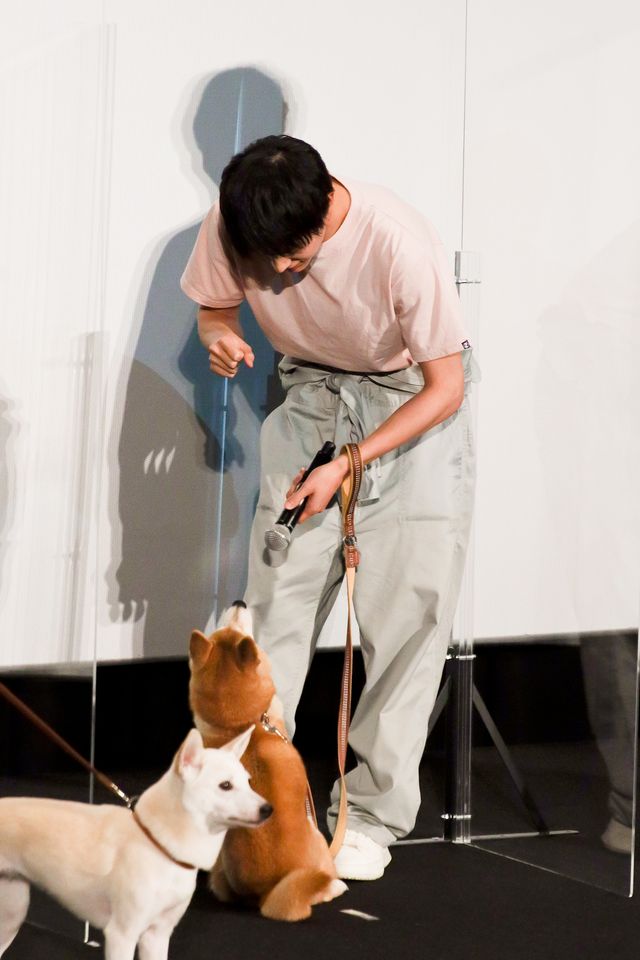 林遣都が共演者の中川大志、大原櫻子、浅香航大と登壇！『犬部！』完成披露イベント（15枚目）