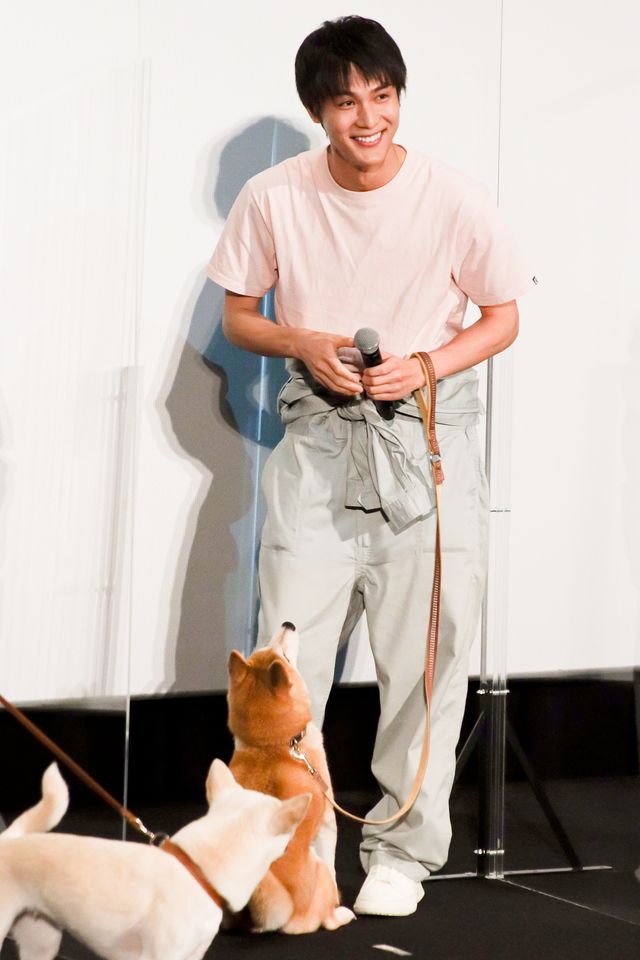 林遣都が共演者の中川大志、大原櫻子、浅香航大と登壇！『犬部！』完成披露イベント（16枚目）