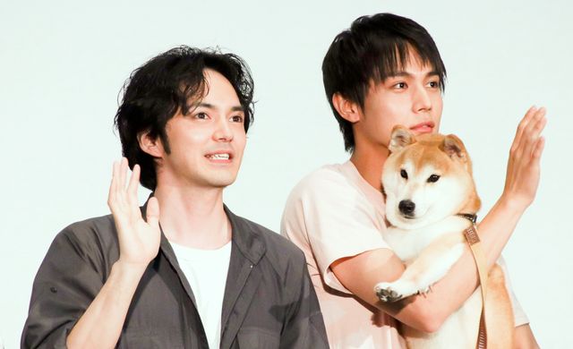 林遣都が共演者の中川大志、大原櫻子、浅香航大と登壇！『犬部！』完成披露イベント（28枚目）