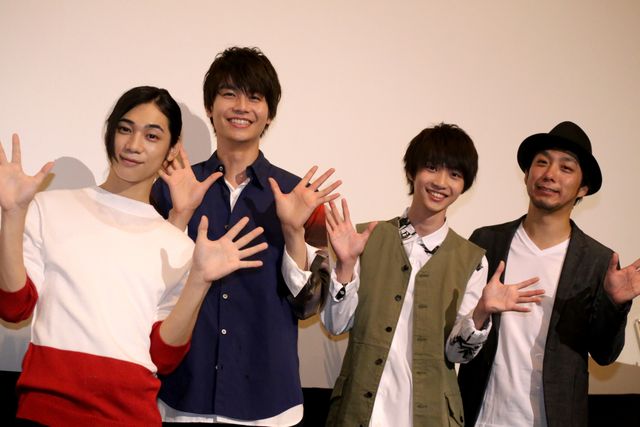 「ニンニンジャー」多和田秀弥ら出席！『ひだまりが聴こえる』初日舞台あいさつ（10枚目）