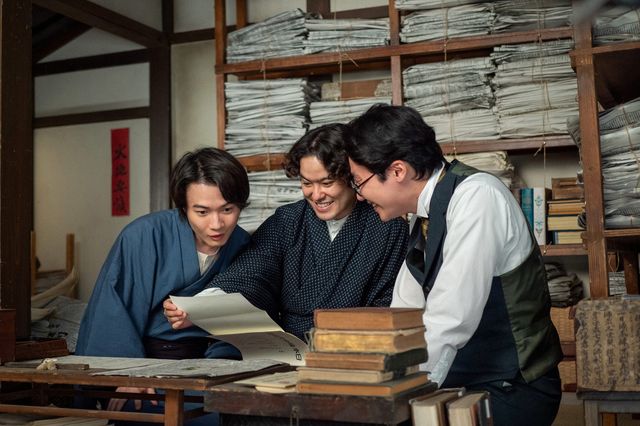 こわもての男が…「らんまん」第96回の場面写真（2枚目）