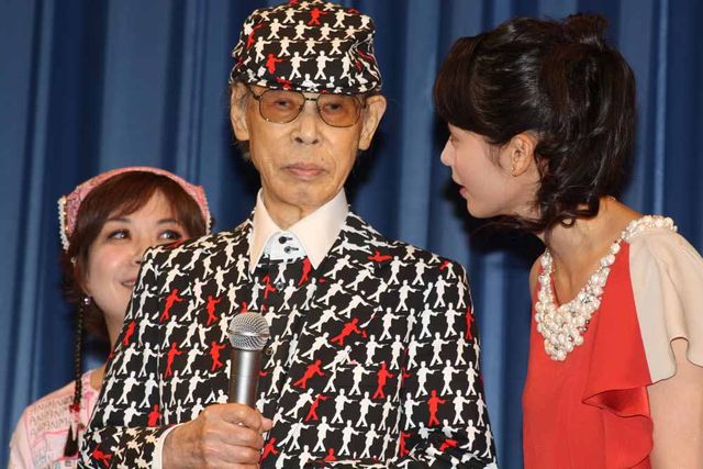 やなせたかし氏、アンパンマン新作映画試写で恒例の歌を披露！　画像ギャラリー（5枚目）