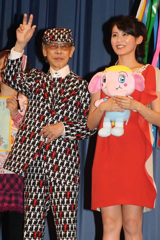 やなせたかし氏、アンパンマン新作映画試写で恒例の歌を披露！　画像ギャラリー（12枚目）