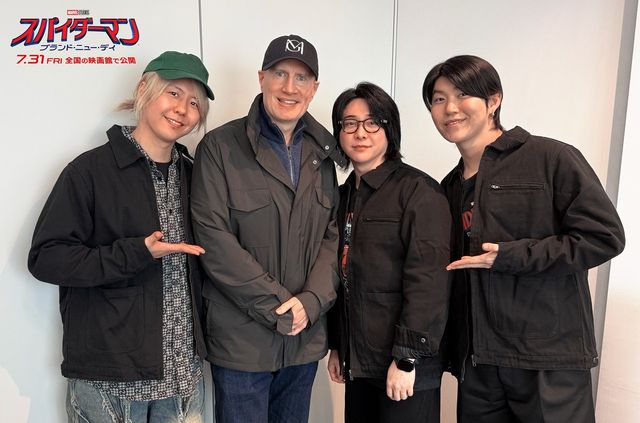 Mrs. GREEN APPLE&ケヴィン・ファイギの豪華4ショット