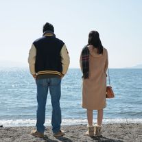 びわ湖をながめる武志と真奈…27日放送「スカーレット」第149回