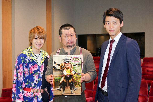 ケンコバ、仮面ライダー竹内涼真＆西銘駿と声の共演！フォトギャラリー：フォトギャラリー