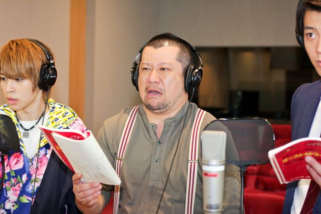 ケンコバ、仮面ライダー竹内涼真＆西銘駿と声の共演！フォトギャラリー（6枚目）