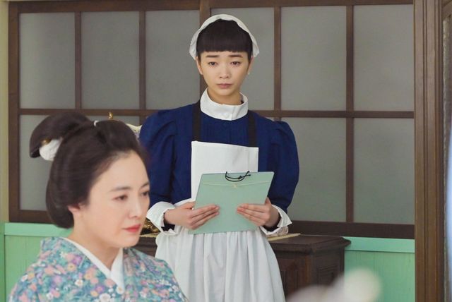 【画像5枚】朝ドラ「風、薫る」安（早坂美海）が瑞穂屋で出会ったのは…第38回場面写真（3枚目）