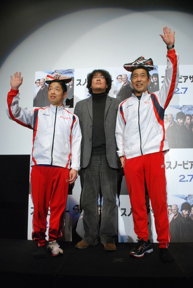 団長安田、ポン・ジュノ監督に“土下座”！映画『スノーピアサー』プレミアイベント（9枚目）